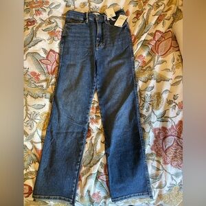 Good American Straight Leg Jeans - Deep Indigo